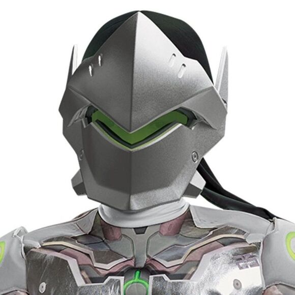 🔥Boys Genji Muscle Costume - Overwatch kids boy New - Picture 5 of 11